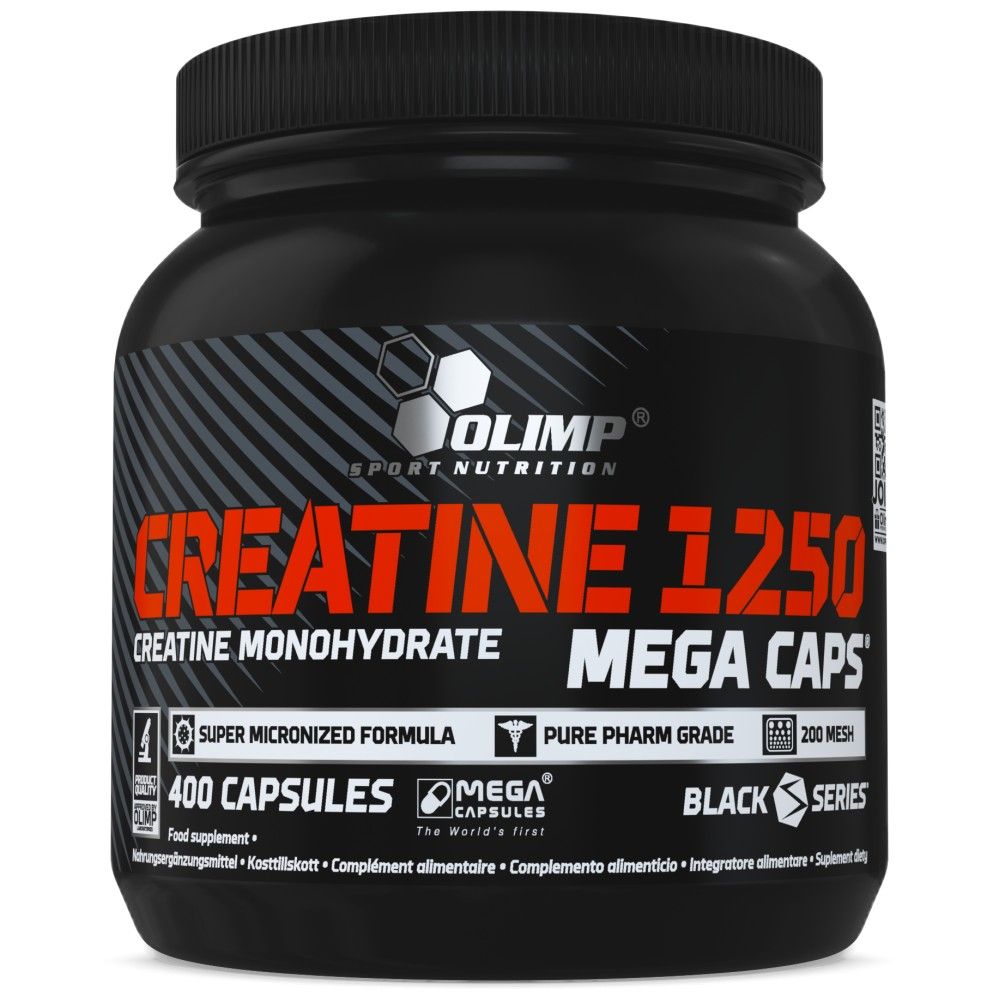 Créatine mega caps 1250 - 400 capsules