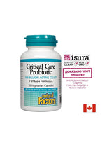 Probiotique de soins intensifs 100 milliards de cellules actives, 9 Formule de souche - 30 capsules