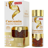 Curcumine + bioperne + vitamine D - 60 capsules