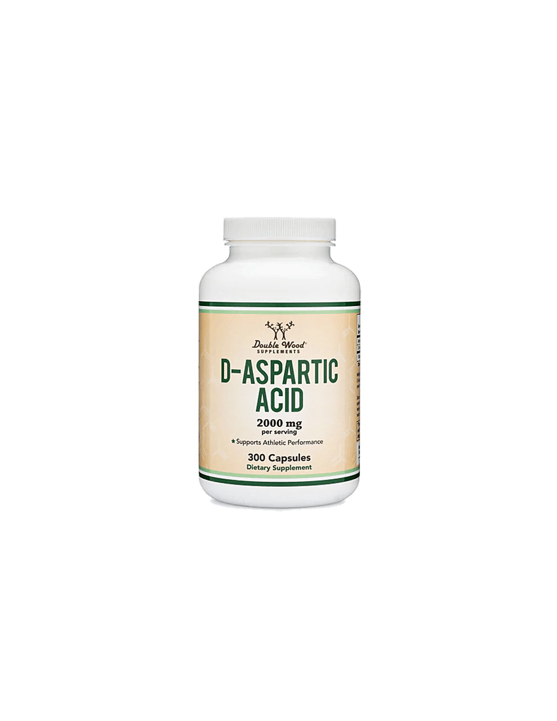 Acide d-aspartique 2000 mg - 300 capsules