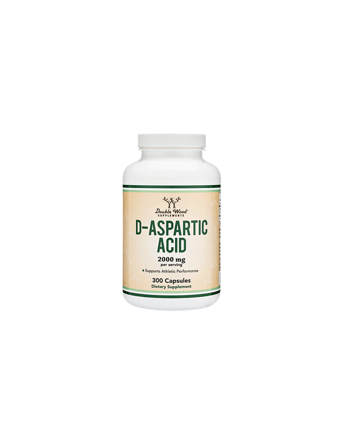 Acide d-aspartique 2000 mg - 300 capsules
