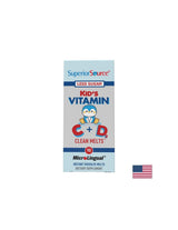 Vitamines C + D - Formule pour enfants pour enfants Vitamine C + D, 90 comprimés sublinguaux