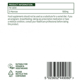 D-mannose (d-mannose) 1000 mg 60 comprimés naturesdaits