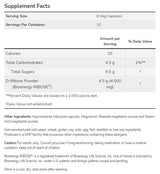 D-ribose 750 mg - 120 capsules
