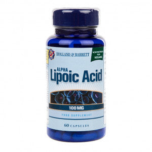 Acide lipoïque alpha 100 mg - 60 capsules