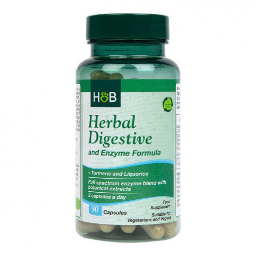 Capsules digestives et enzymatiques à base de plantes Holland & Barrett