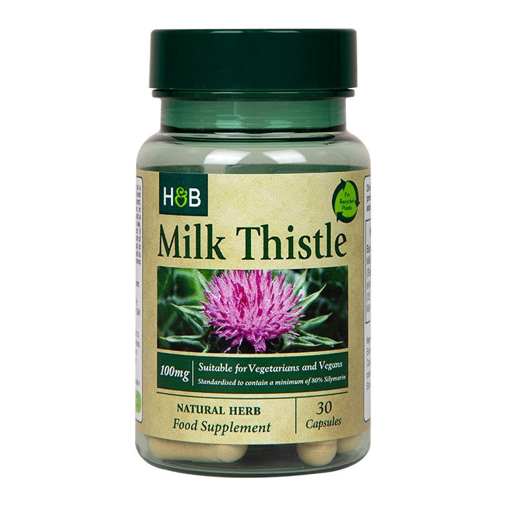 Extrait de chardon-lait (chardon-Marie) 30 capsules Holland & Barrett