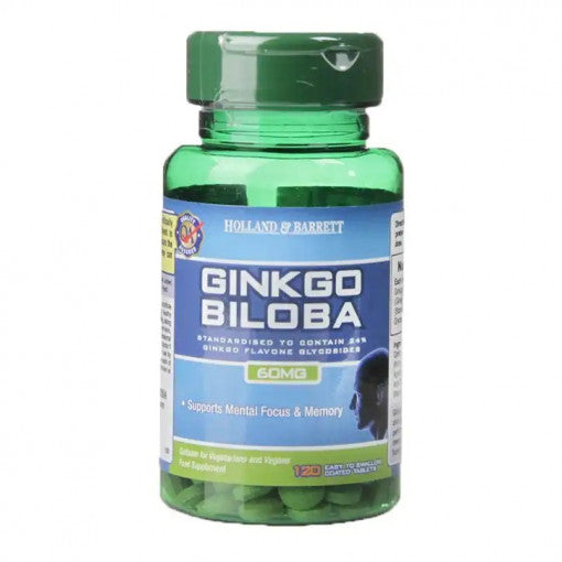 Ginkgo biloba 60 mg - 120 comprimés