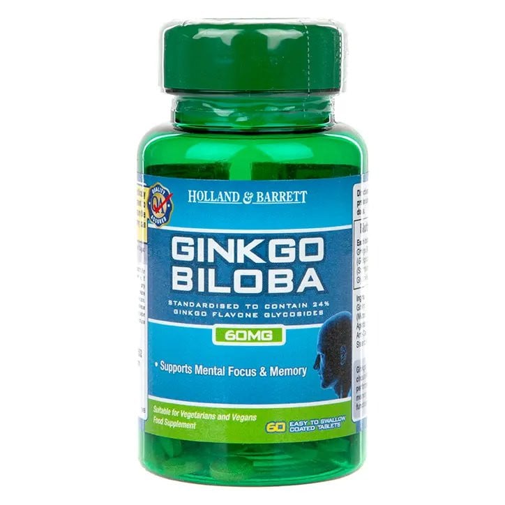 Ginkgo biloba 60 mg - 60 comprimés