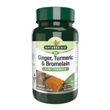 Gingembre, curcuma et bromélaïn 60 comprimés natures
