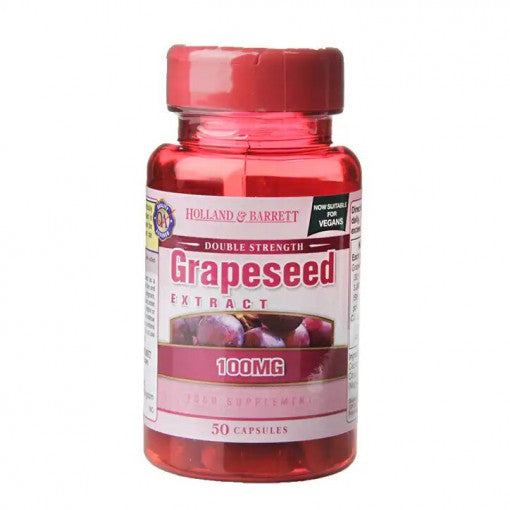 Extrait de raisin 100 mg/double résistance - 50 capsules
