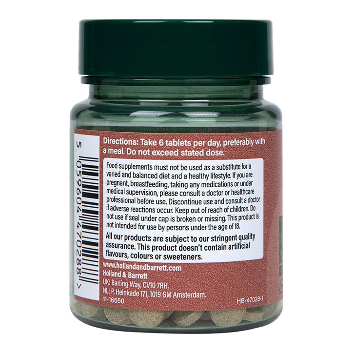 Extrait de la hanche rose 750 mg 120 comprimés Holland & Barrett
