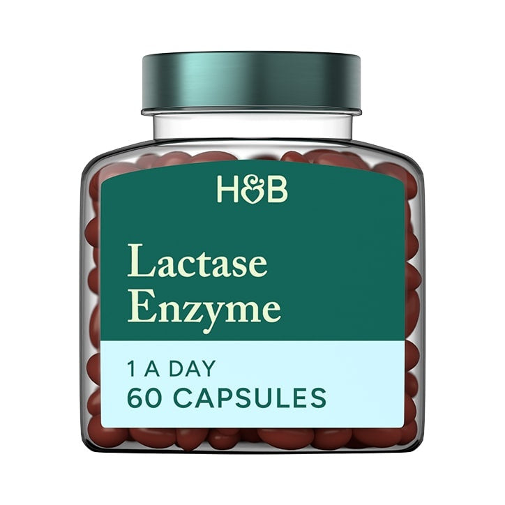 Enzymes lactases (enzyme super lactase) 125 mg 60 capsules Holland & Barrett