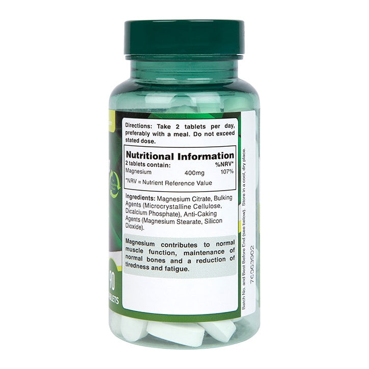 Citrate de magnésium à haute résistance 400 mg - 90 comprimés