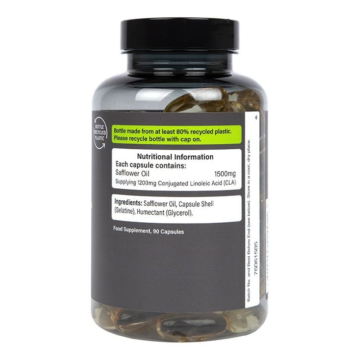 Mega Strength Tonalin CLA (Huile de carthame) 1500mg 90 Capsules Holland & Barrett
