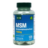 MSM/méthylsulphonylméthane 750 mg - 120 comprimés