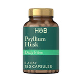 Psyllium Husk Fiber (Psyllium Husk) 500mg 180 Capsules Holland & Barrett