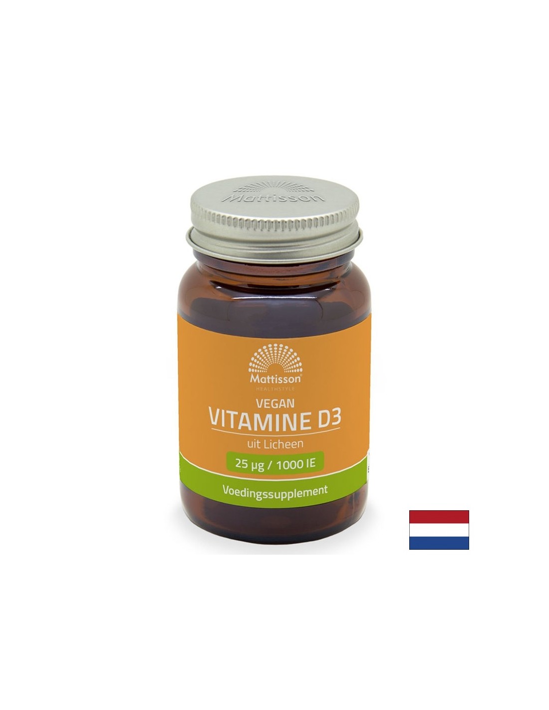 Immunité, os et articulations - Vitamine D3 végétalienne (à partir de lichen), 1000 UI x 120 Softgel Capsules