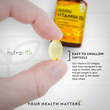 Vitamine D3 1000IU (25UG) 365 SoftGels