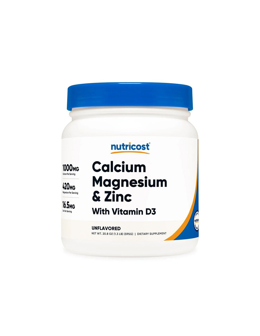 Système cardiovasculaire - calcium, magnésium, zinc + vitamine D3, 525 g de poudre