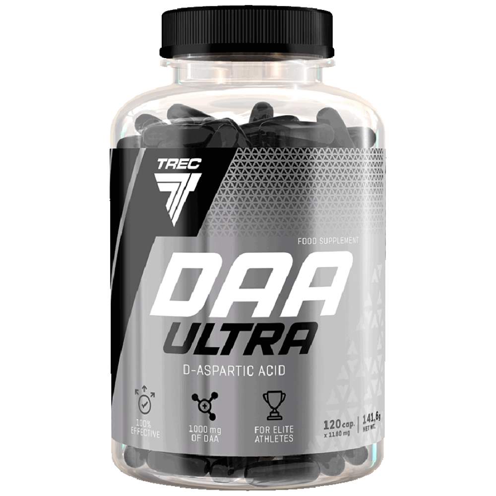 DAA Ultra | Caps d'acide d-aspartique - 120 capsules