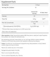 DHA - 1000 | Support cérébral - 90 capsules de gel