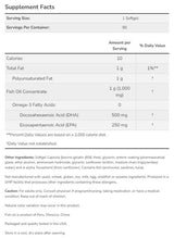 DHA - 500 Double résistance - 180 softgels
