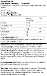 DHA 830 mg - 180 capsules de gel