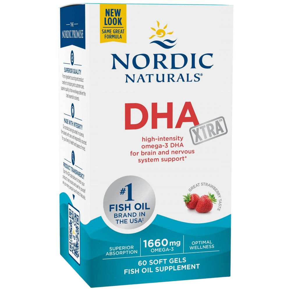 DHA XTRA 1660mg - 60 capsules de gel