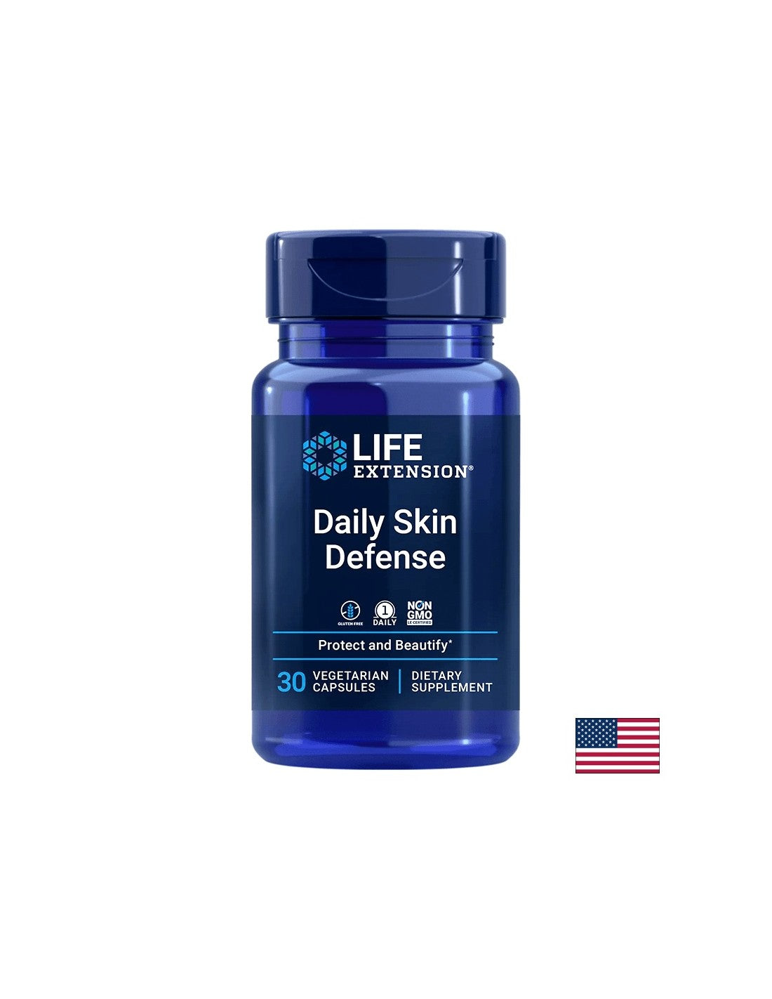 Défense de la peau quotidienne/pour une peau jeune et radieuse, 30 capsules