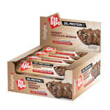 Déliciez + brownie au chocolat de la barre protéinée croquante - 12 x 60 grammes