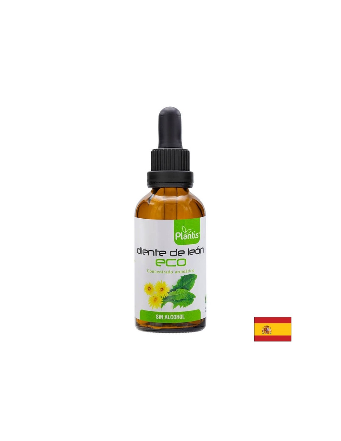 Plancéo - Diurétique et hépatoprotective - Diente de Leon Eco Plantis®, teinture sans alcool, 50 ml