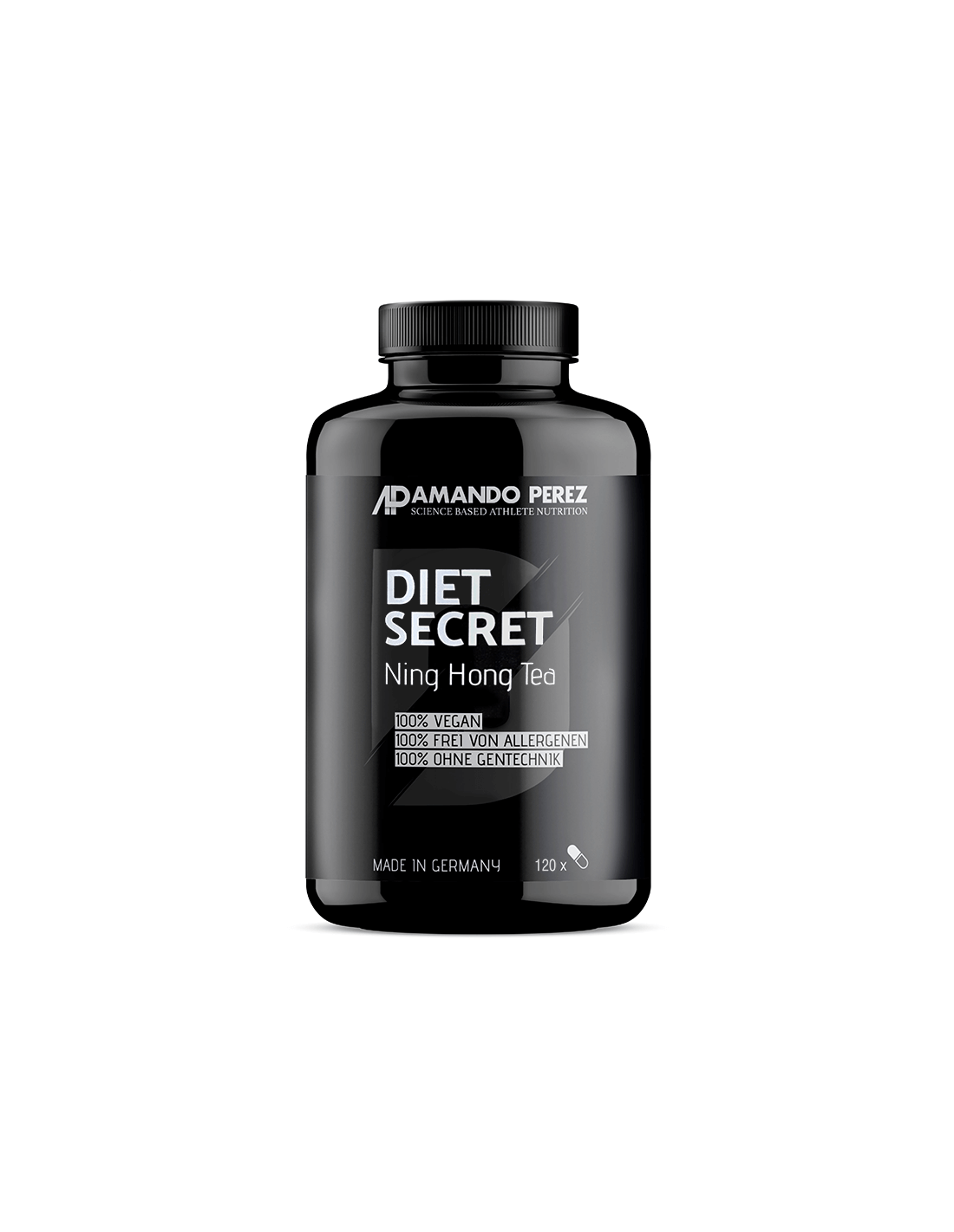 Secret de régime - Thé Ning Hong/Mélange d'herbes pour la gestion du poids, 120 <tc>Vitabay</tc> Capsules