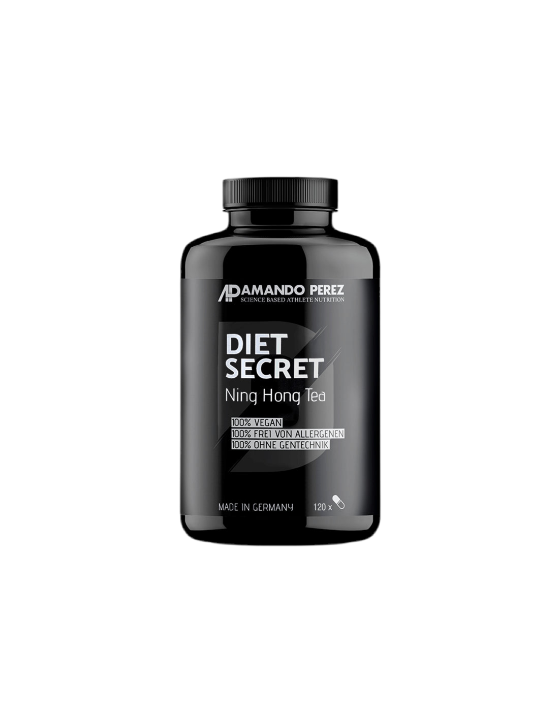 Secret de régime - Thé Ning Hong/Mélange d'herbes pour la gestion du poids, 120 <tc>Vitabay</tc> Capsules