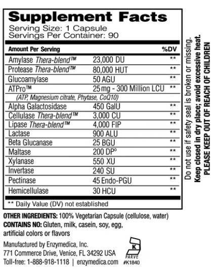 Digérer l'or avec ATPRO - 120 capsules