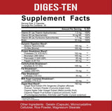 Défenseur digestif | Enzymes digestives + probiotiques - 2 x 60 capsules