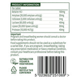 Enzymes digestives (complexe enzymatique digestif) 60 comprimés naturesaid