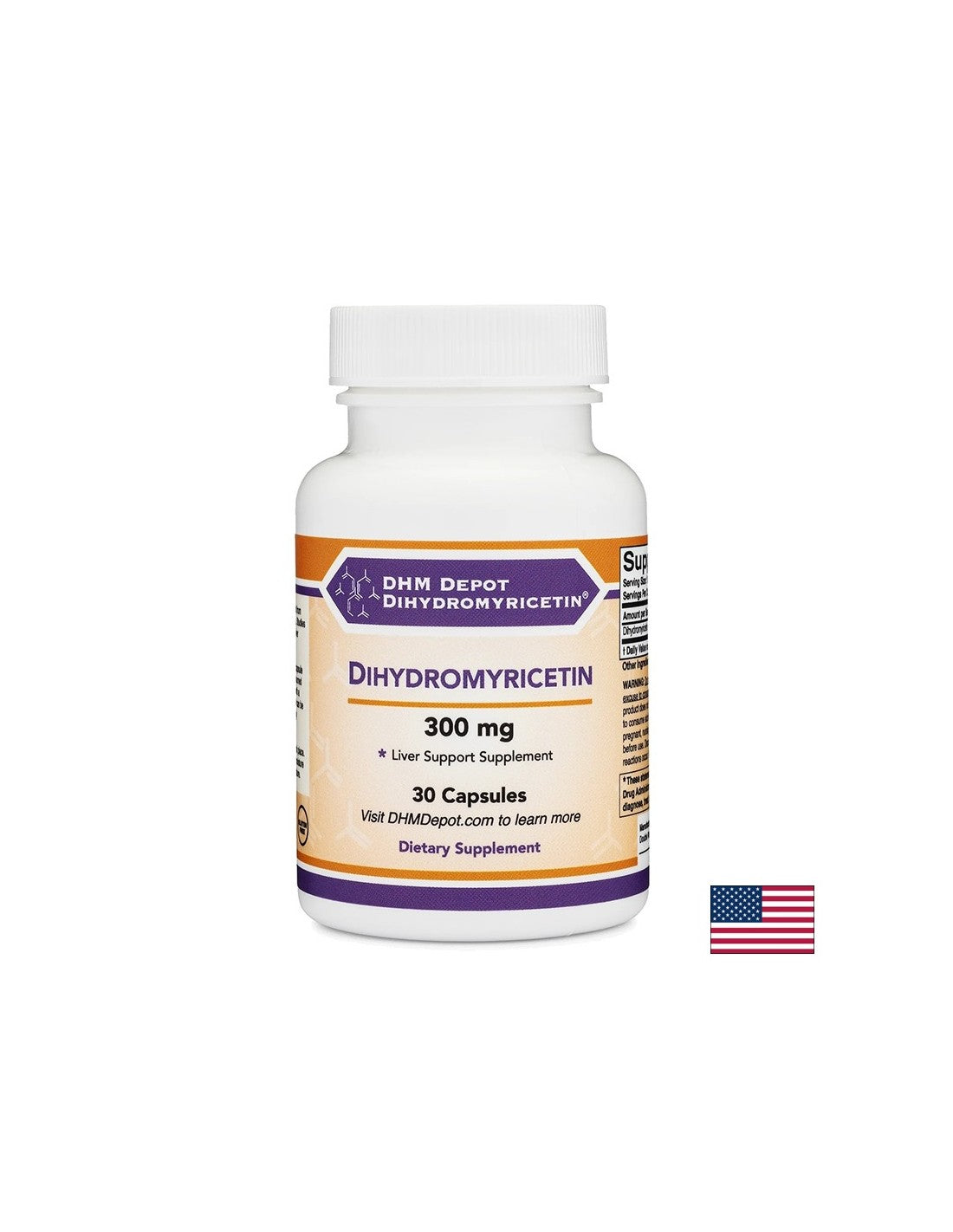 Antioxydant - Vigne chinoise (dihydromyricétine), 300 mg x 30 capsules <tc>Double Wood</tc>