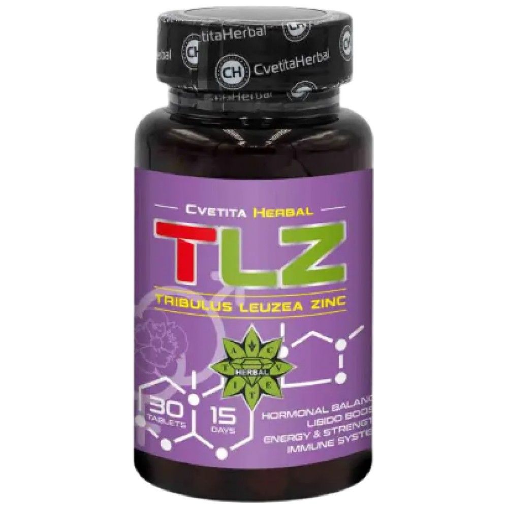 Tlz | Tribulus Leuzea Zinc - 30 comprimés