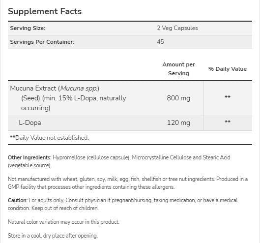 Dopa mununa [90 capsules, 45 portions]