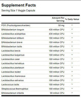Probiotique ultime 16 de la souche du Dr Stephen Langer avec FOS - 60 capsules