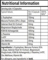 Dorme de rêve | avec Ashwagandha et Mucuna Prurien 120 capsules