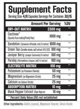 Séchage | Diurétique naturel - 120 capsules