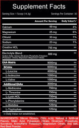 EAA + créatine HCL 429 grammes