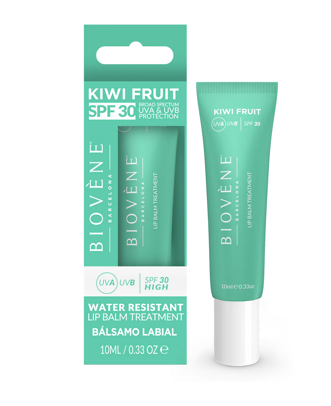 Baume à lèvres de crème solaire kiwi SPF 30 - 10 ml