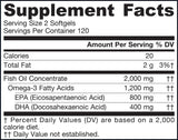 Balance EPA-DHA - 120 capsules de gel