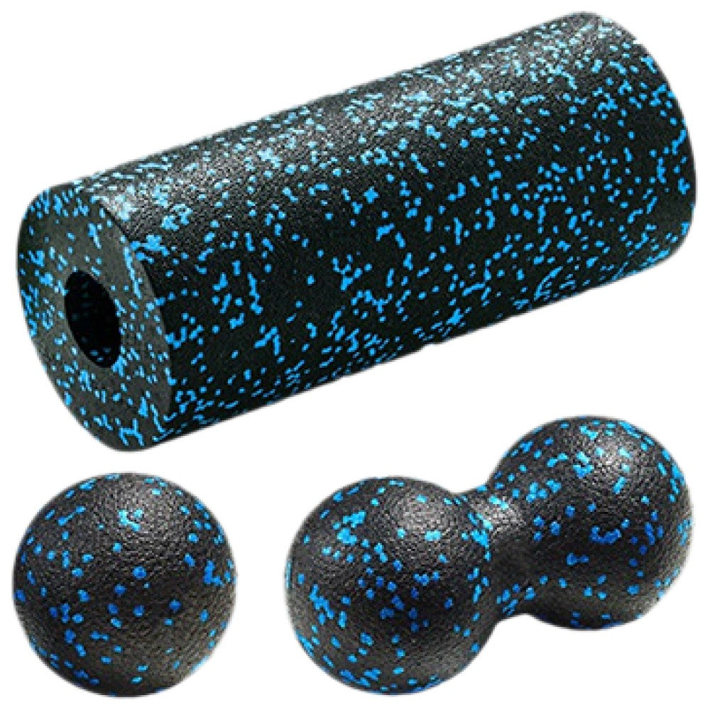 Rouleau de yoga Epp/ensemble de rouleaux en mousse avec balles de massage