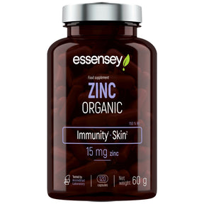 Zinc Organic 15 mg - 90 capsules - Nutra Best Europe
