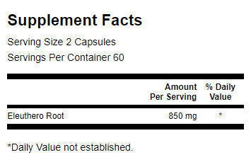 Root Eleuthero 425 mg - 120 capsules