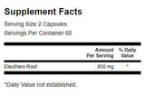 Root Eleuthero 425 mg - 120 capsules